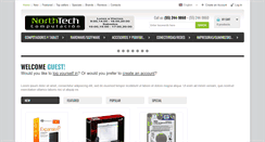 Desktop Screenshot of northtech.cl