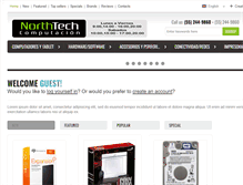 Tablet Screenshot of northtech.cl