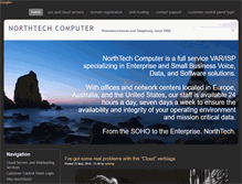 Tablet Screenshot of northtech.us